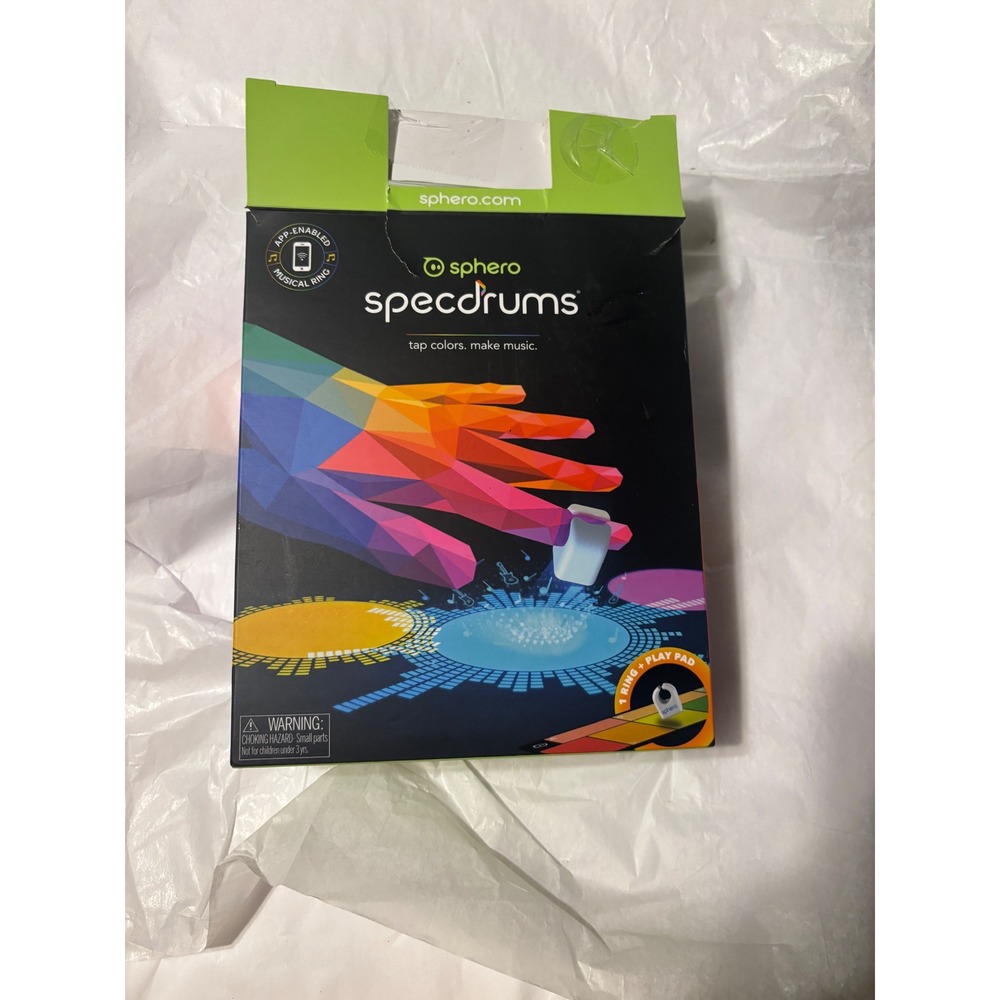 Sphero Specdrums Musical Rings App Enabled Toy‎ White